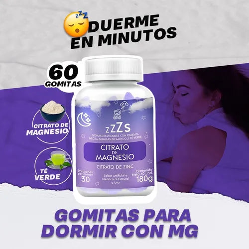 VitaSleep™ - Gomitas de Citrato de Magnesio
