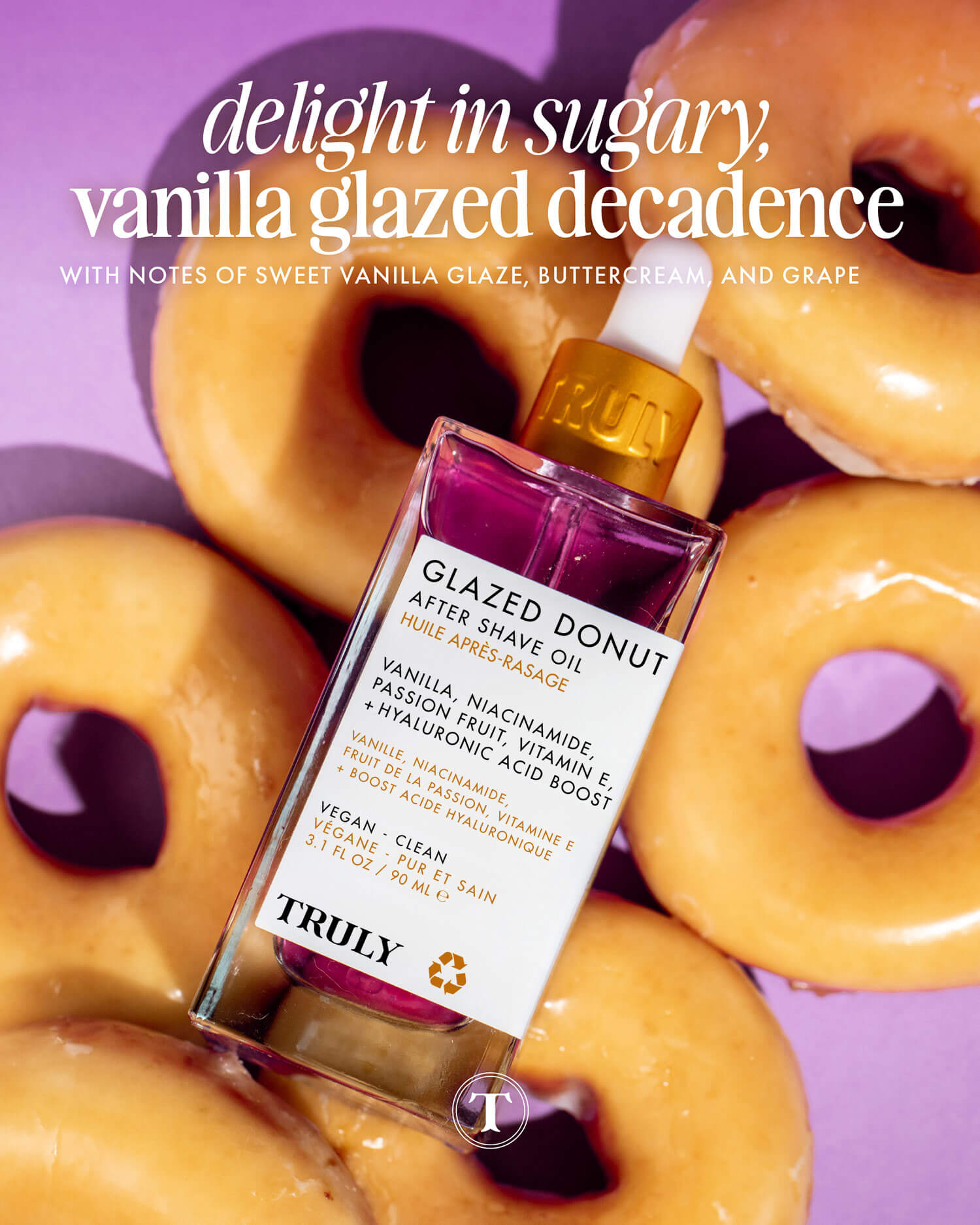 Glazed Donut After Shave Aceite