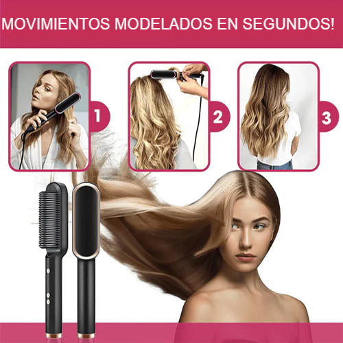 MagicGlam™ - Cepillo Alisador Plancha 5 en 1